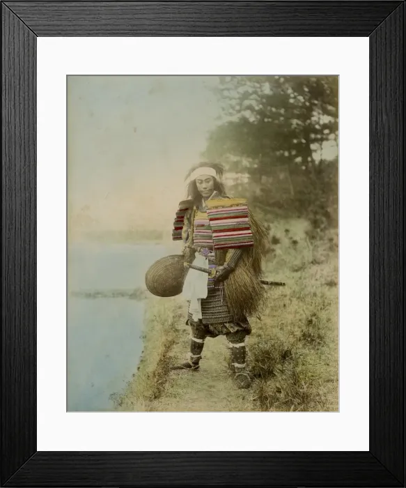 Framed Print : Japanese warrior Framed Print : Japanese warrior