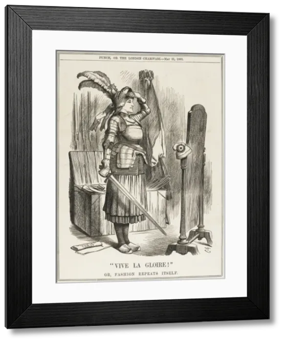 Framed Print : France and LA Gloire Framed Print : France and LA Gloire