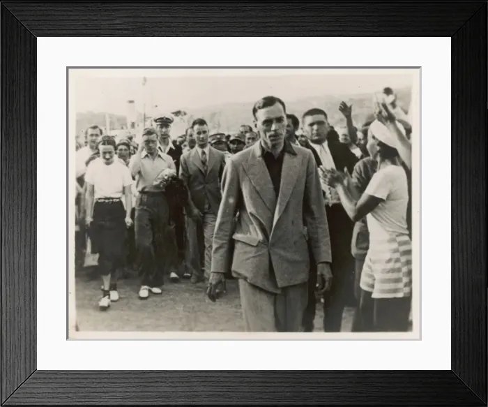 Framed Print : Edward VIII on Holiday Framed Print : Edward VIII on Holiday