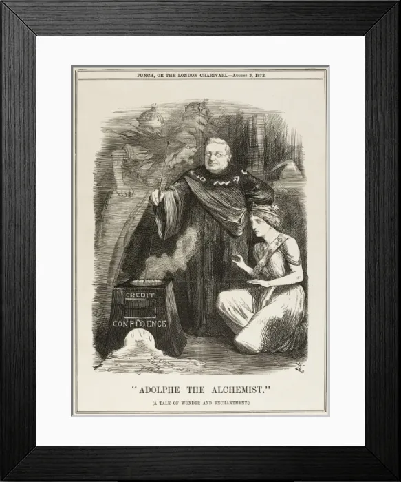 Framed Print : Thiers the Magician Framed Print : Thiers the Magician