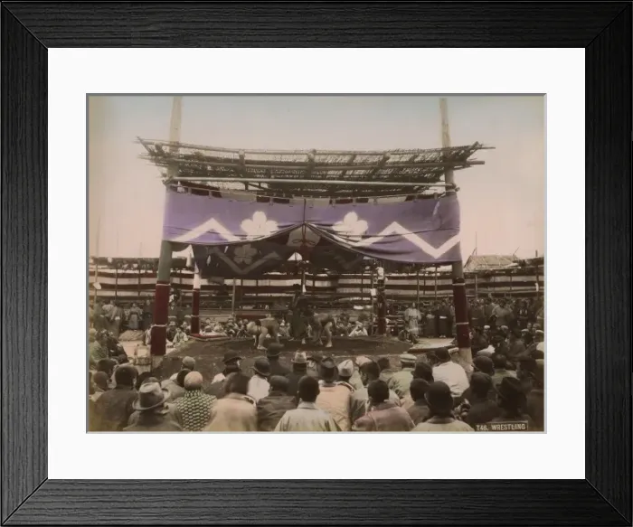 Framed Print : Sumo wrestling Framed Print : Sumo wrestling