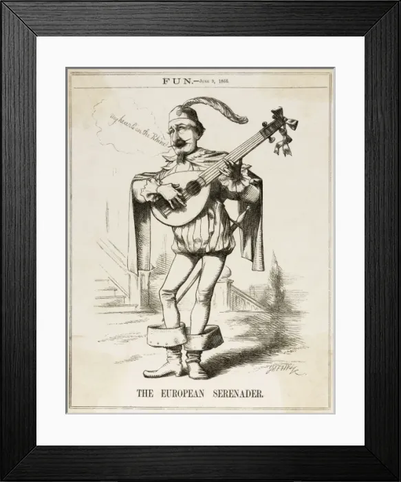 Framed Print : Napoleon III Guyed Framed Print : Napoleon III Guyed