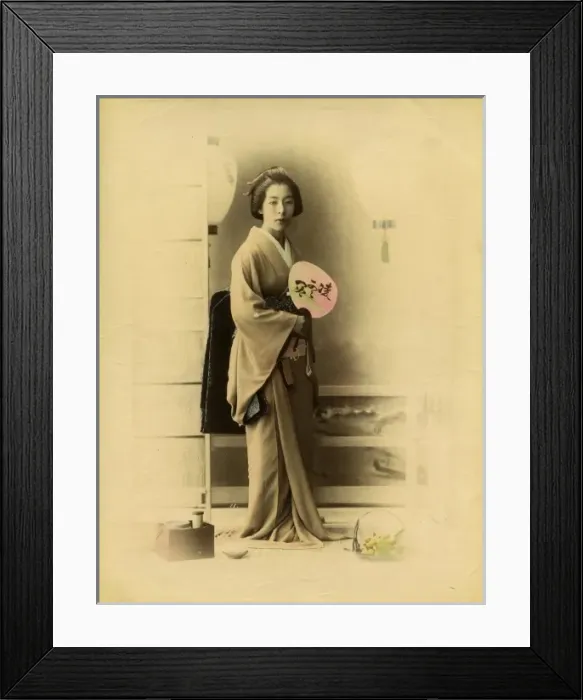 Framed Print : Japanese lady Framed Print : Japanese lady
