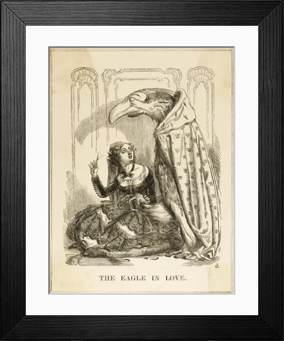 Framed Print : The Eagle in Love Framed Print : The Eagle in Love