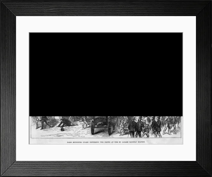 Framed Print : Paris Unrest Framed Print : Paris Unrest