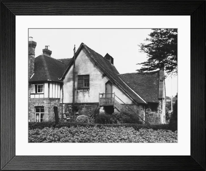 Framed Print : Dale Abbey Church & Inn Framed Print : Dale Abbey Church & Inn