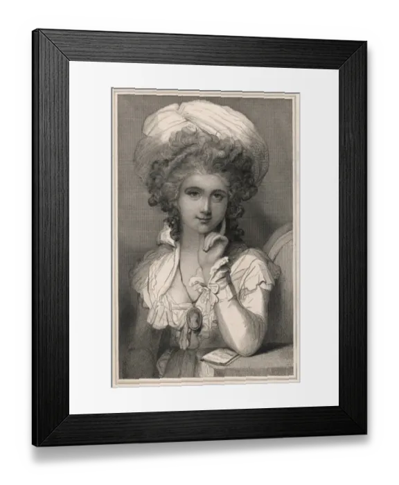 Framed Print : Maria Louisa Cosway - 2 Framed Print : Maria Louisa Cosway - 2