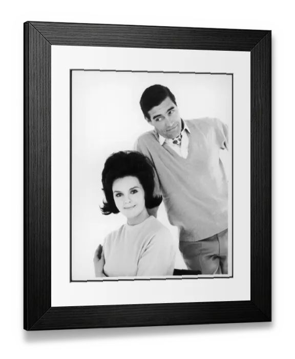 Framed Print : Married Couple 1960S Framed Print : Married Couple 1960S