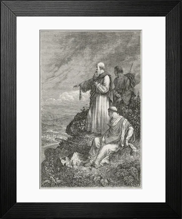 Framed Print : Saint Denis & Paris Site Framed Print : Saint Denis & Paris Site