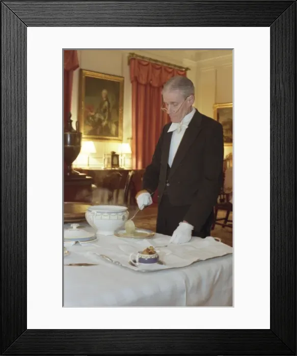 Framed Print : Butler Ladles Soup Framed Print : Butler Ladles Soup