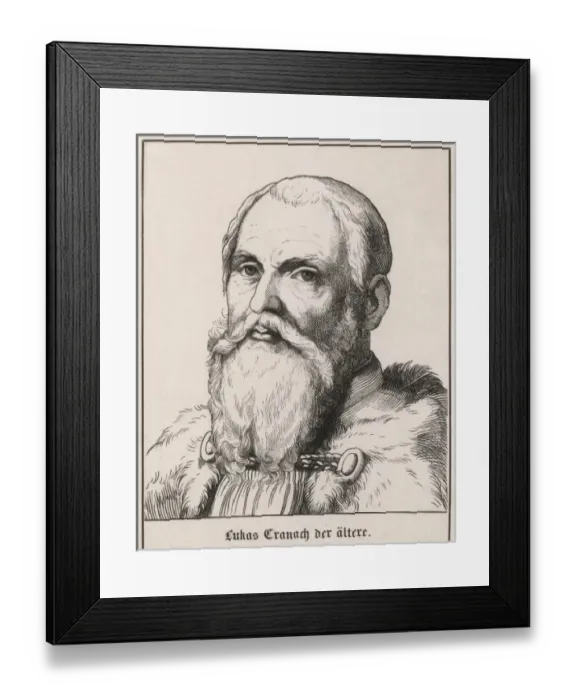 Framed Print : Lucas Cranach (Elder) Framed Print : Lucas Cranach (Elder)
