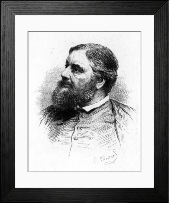 Framed Print : Gustave Courbet Framed Print : Gustave Courbet