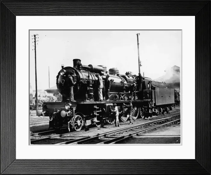 Framed Print : Locomotive Maintenance Framed Print : Locomotive Maintenance