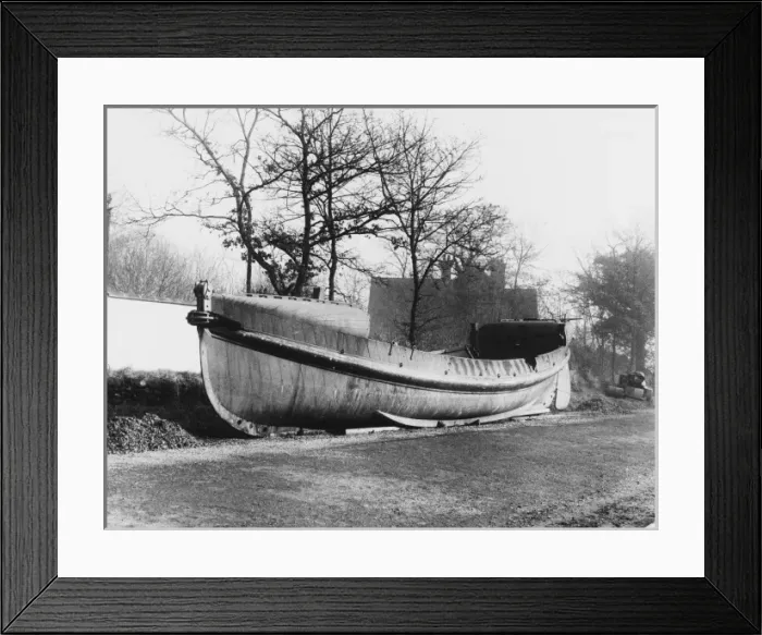 Framed Print : Lifeboat on Roadside Framed Print : Lifeboat on Roadside