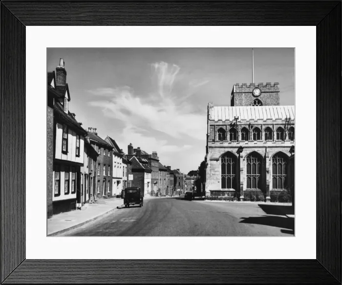 Framed Print : England / Bury St. Edmunds Framed Print : England / Bury St. Edmunds