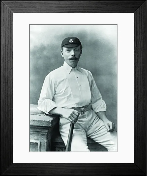 Framed Print : Cricketer, Abel Framed Print : Cricketer, Abel