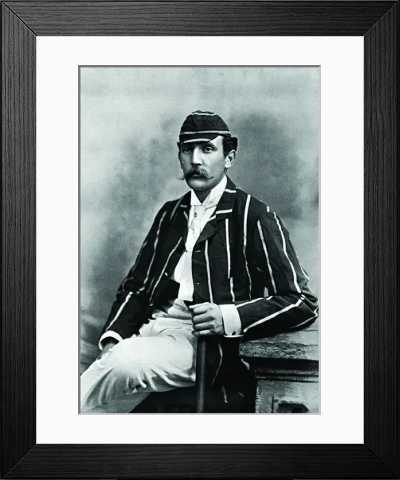 Framed Print : Cricketer, Scotton Framed Print : Cricketer, Scotton