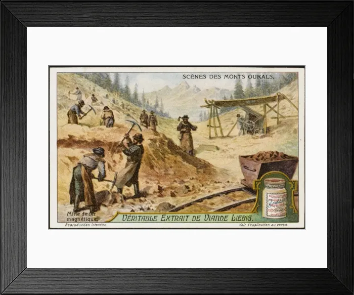 Framed Print : Iron Mining Urals Framed Print : Iron Mining Urals