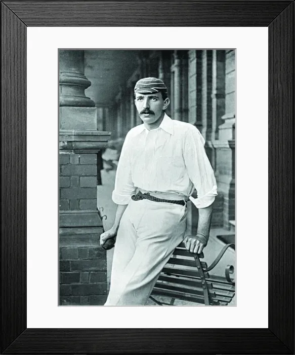 Framed Print : Cricketer, Handford Framed Print : Cricketer, Handford