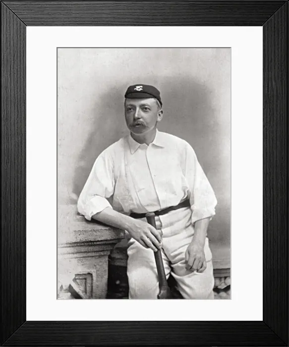 Framed Print : Cricketer, Baldwin Framed Print : Cricketer, Baldwin