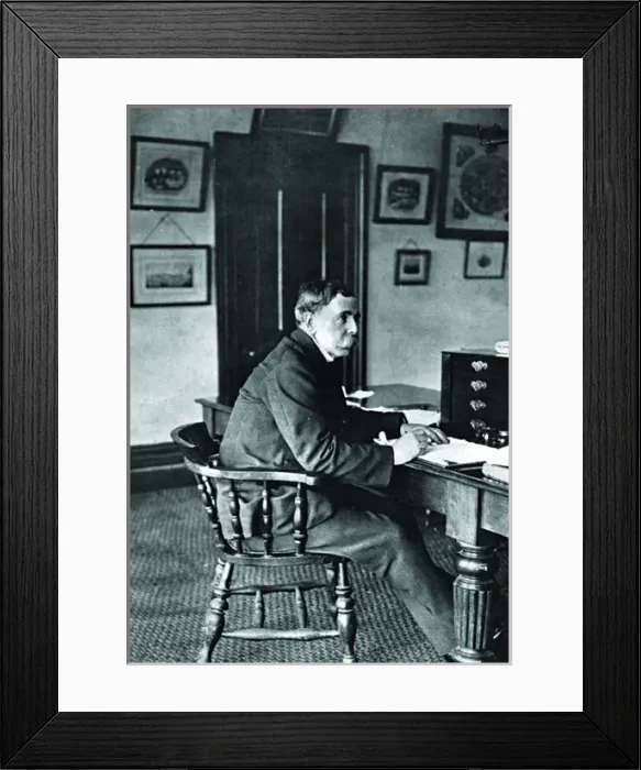 Framed Print : Cricketer, C. W. Alcock Framed Print : Cricketer, C. W. Alcock