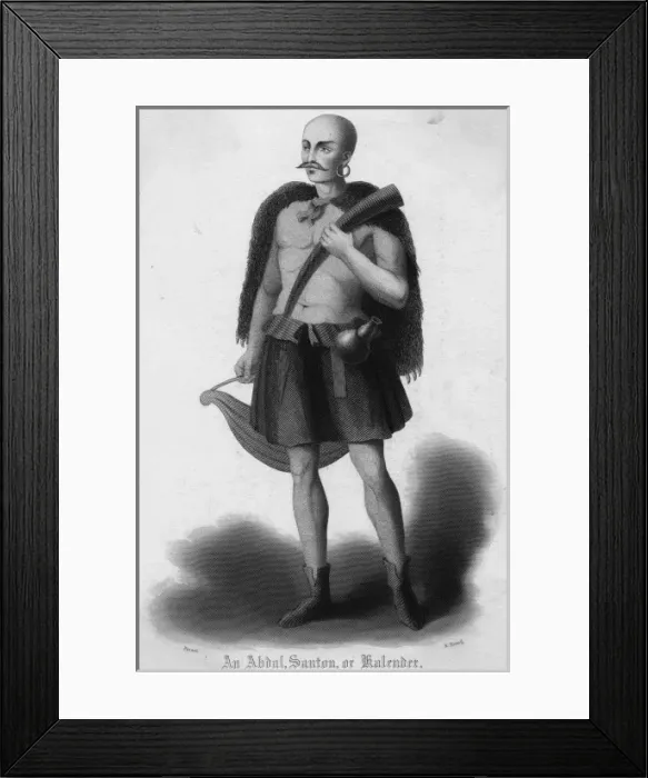 Framed Print : Moslem Devotee Framed Print : Moslem Devotee