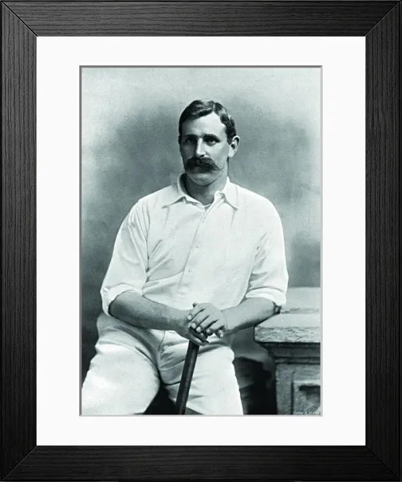 Framed Print : Cricketer, Brann Framed Print : Cricketer, Brann