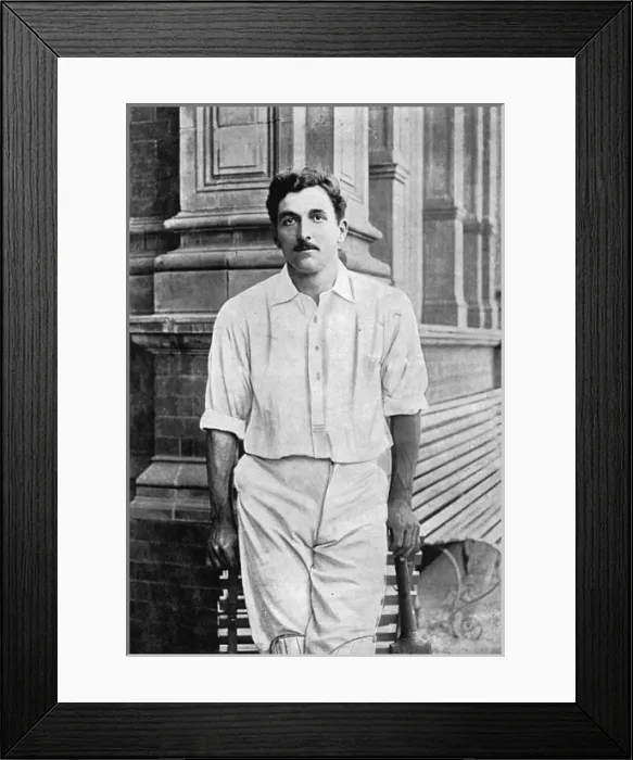 Framed Print : Cricketer, Fry Framed Print : Cricketer, Fry
