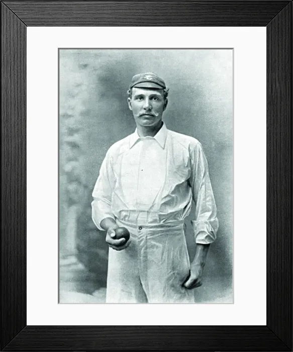 Framed Print : Cricketer, Lohmann Framed Print : Cricketer, Lohmann