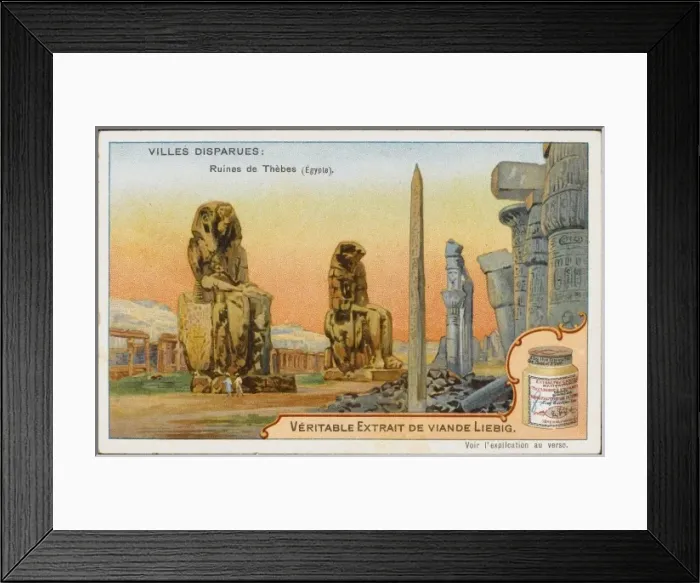 Framed Print : Thebes Vanished Framed Print : Thebes Vanished
