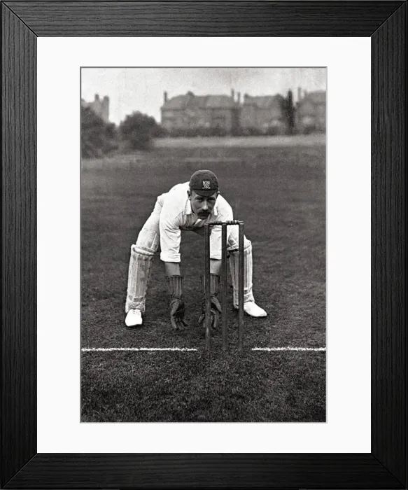 Framed Print : Cricketer, Butt Framed Print : Cricketer, Butt