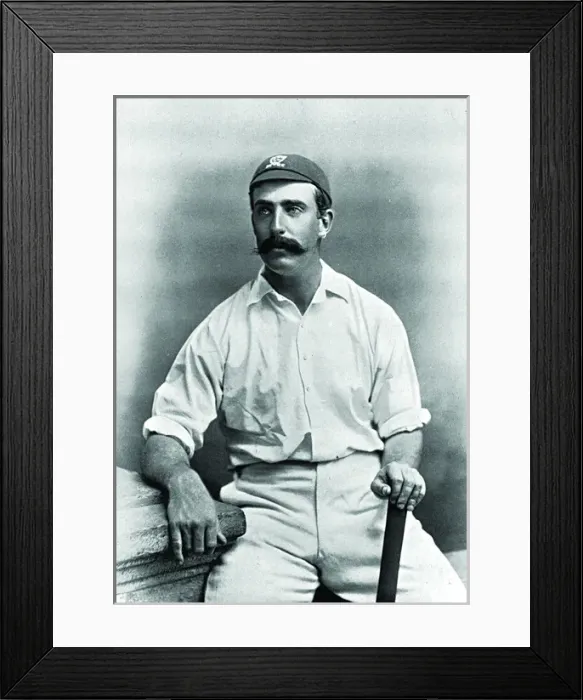Framed Print : Cricketer, Wilson Framed Print : Cricketer, Wilson