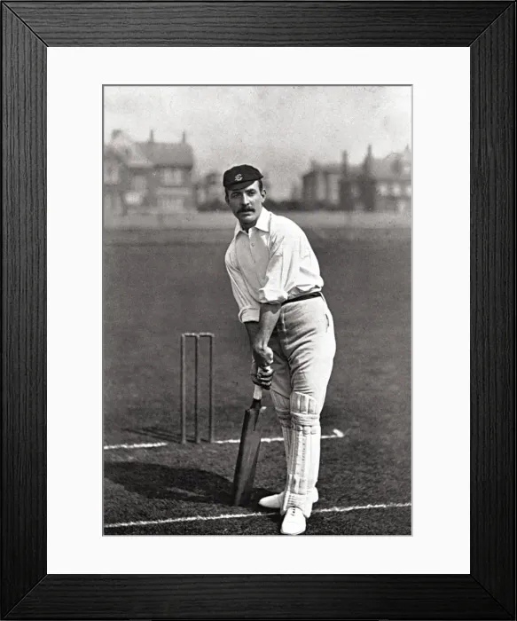 Framed Print : Cricketer, Street Framed Print : Cricketer, Street