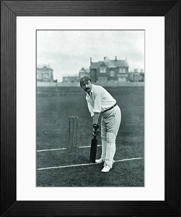 Framed Print : Cricketer, Newham Framed Print : Cricketer, Newham