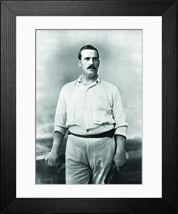 Framed Print : Cricketer, Sherwin Framed Print : Cricketer, Sherwin