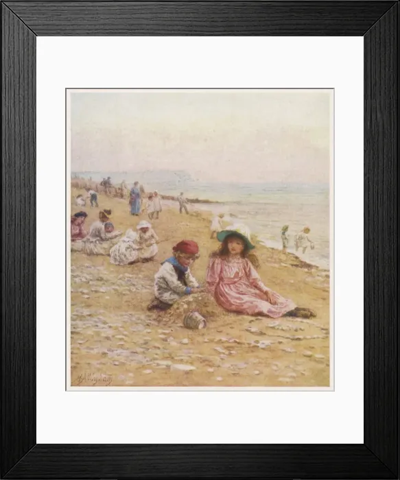 Framed Print : A very Modest Sandcastle Framed Print : A very Modest Sandcastle