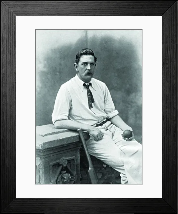 Framed Print : Cricketer, Peate Framed Print : Cricketer, Peate
