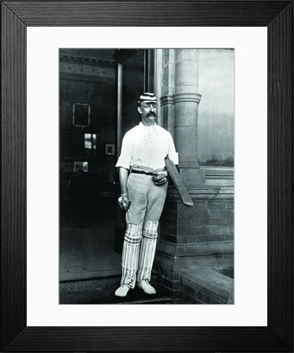 Framed Print : Cricketer, Scott Framed Print : Cricketer, Scott