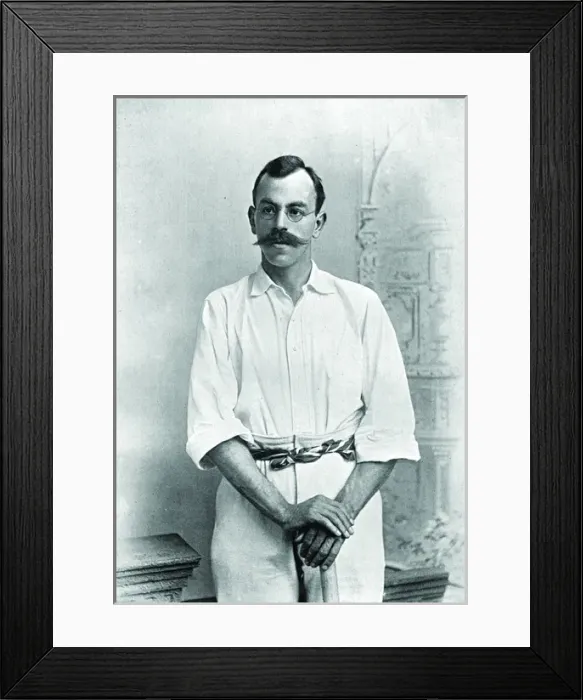 Framed Print : Cricketer, Thornton Framed Print : Cricketer, Thornton