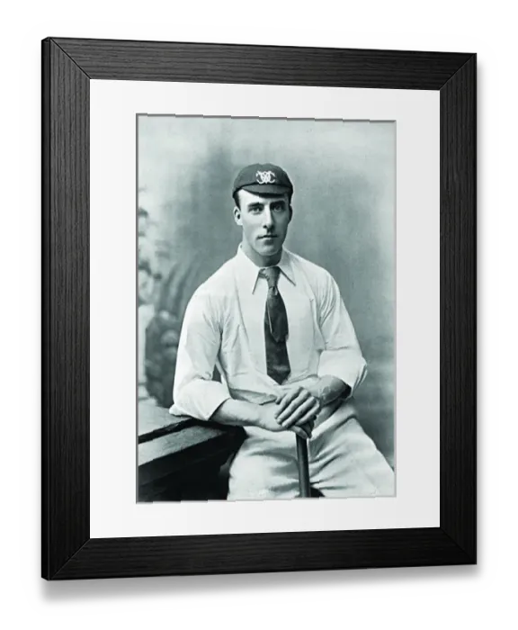 Framed Print : Cricketer, E. Smith Framed Print : Cricketer, E. Smith