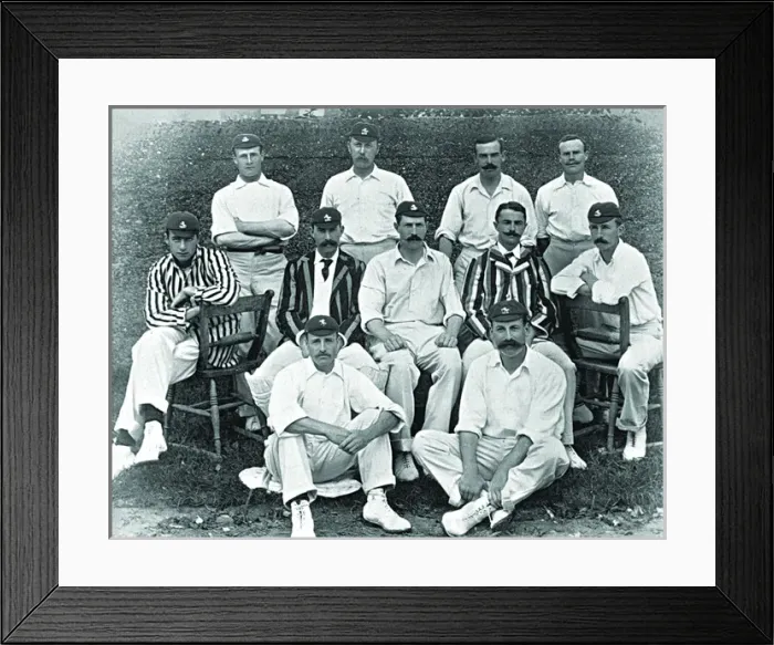 Framed Print : Cricket / Team / Kent Framed Print : Cricket / Team / Kent