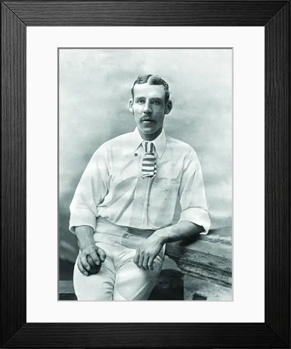 Framed Print : Cricketer, Wainwright Framed Print : Cricketer, Wainwright