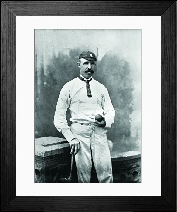 Framed Print : Cricketer, Emmett Framed Print : Cricketer, Emmett