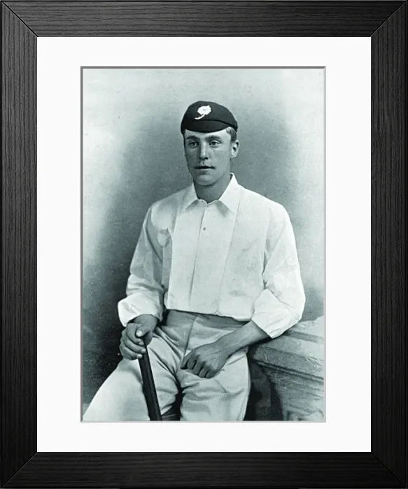 Framed Print : Cricketer, Sellars Framed Print : Cricketer, Sellars