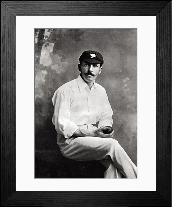 Framed Print : Cricketer, Miligan Framed Print : Cricketer, Miligan