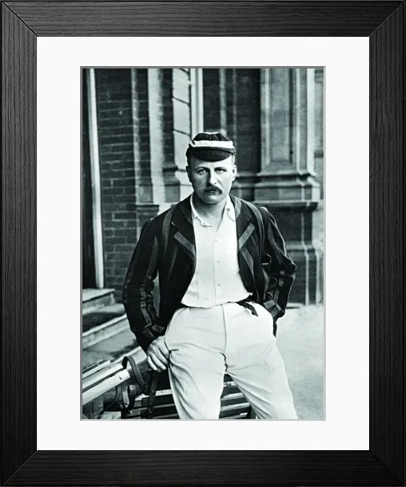 Framed Print : Cricketer, Vernon Framed Print : Cricketer, Vernon