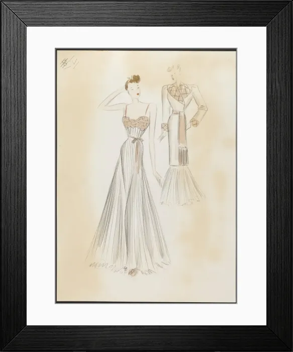 Framed Print : Stiebel / Nightdress Framed Print : Stiebel / Nightdress