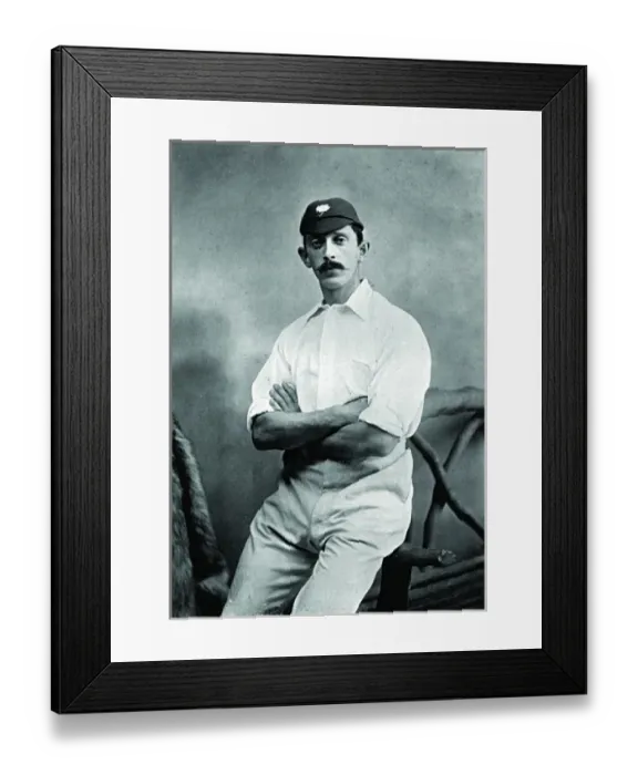 Framed Print : Cricketer, Whitehead Framed Print : Cricketer, Whitehead