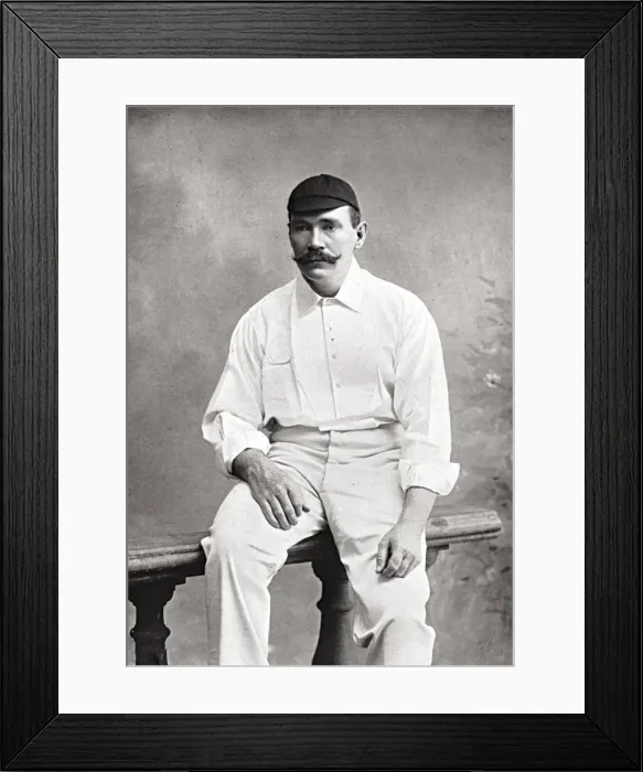 Framed Print : Cricketer, Phillips Framed Print : Cricketer, Phillips