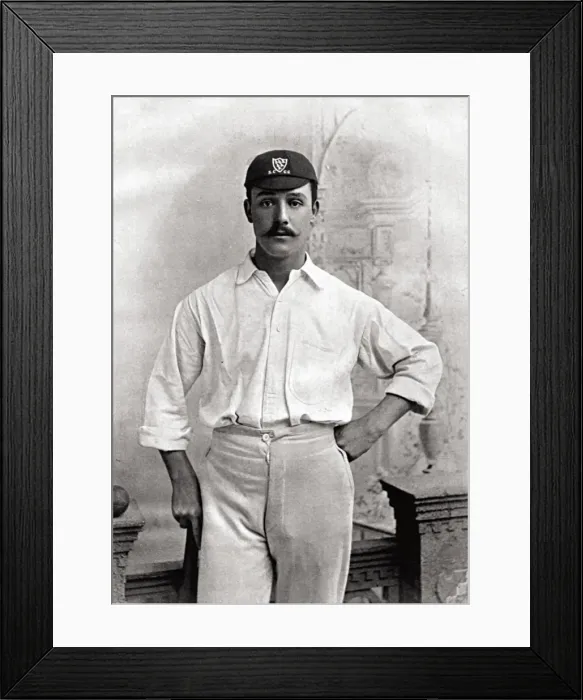 Framed Print : Cricketer, Marlow Framed Print : Cricketer, Marlow